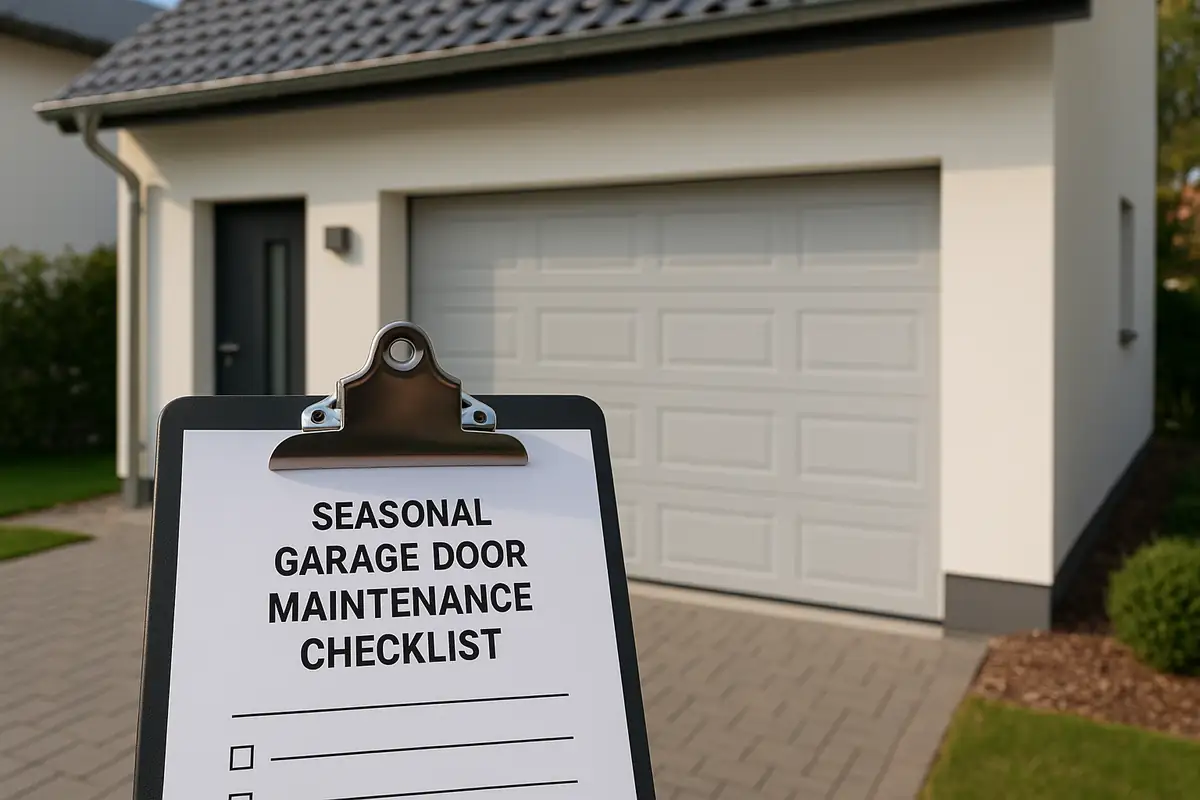 Seasonal Garage Door Maintenance Checklist: Essential Tips for Oak Park Residents