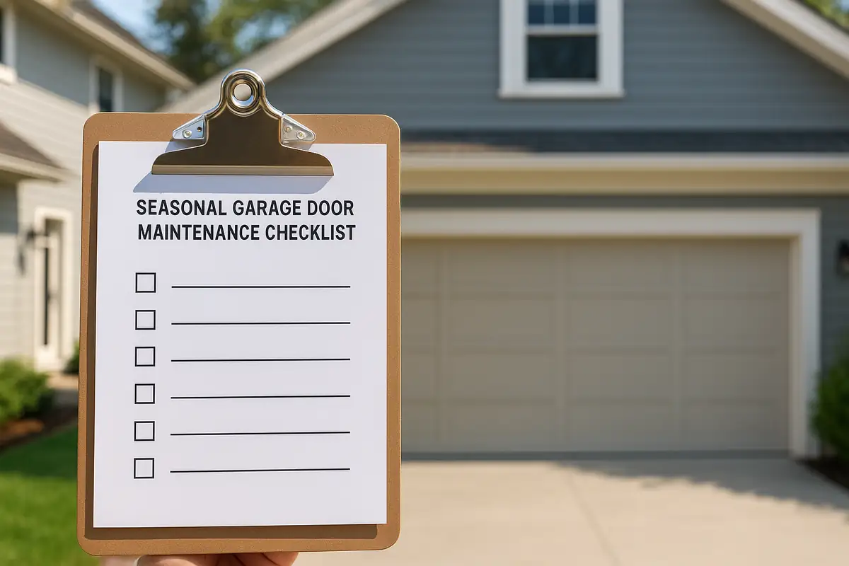 Seasonal Garage Door Maintenance Checklist: Essential Tips for Oak Park Residents
