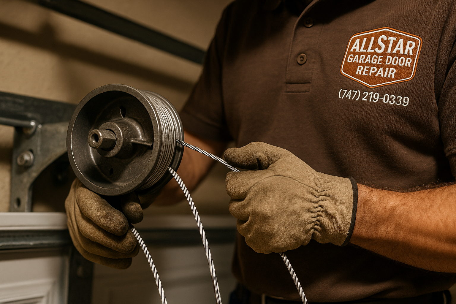 Garage Door Cable Repair in Oak Park