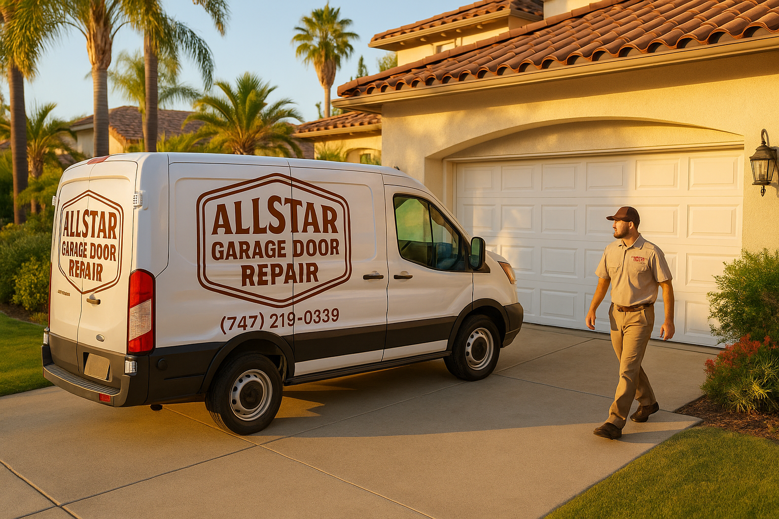 Garage door services in Oak Park, CA