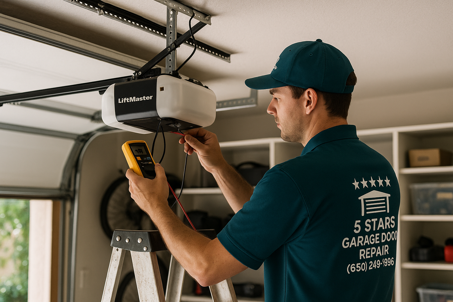 How to Properly Lubricate Your Garage Door | Oak Park Tips