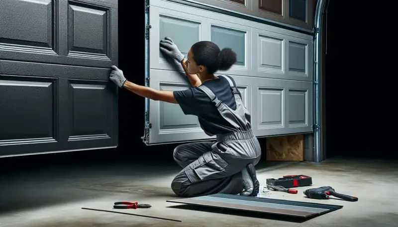 Garage Door Panel Replacement — White Cloud Estates