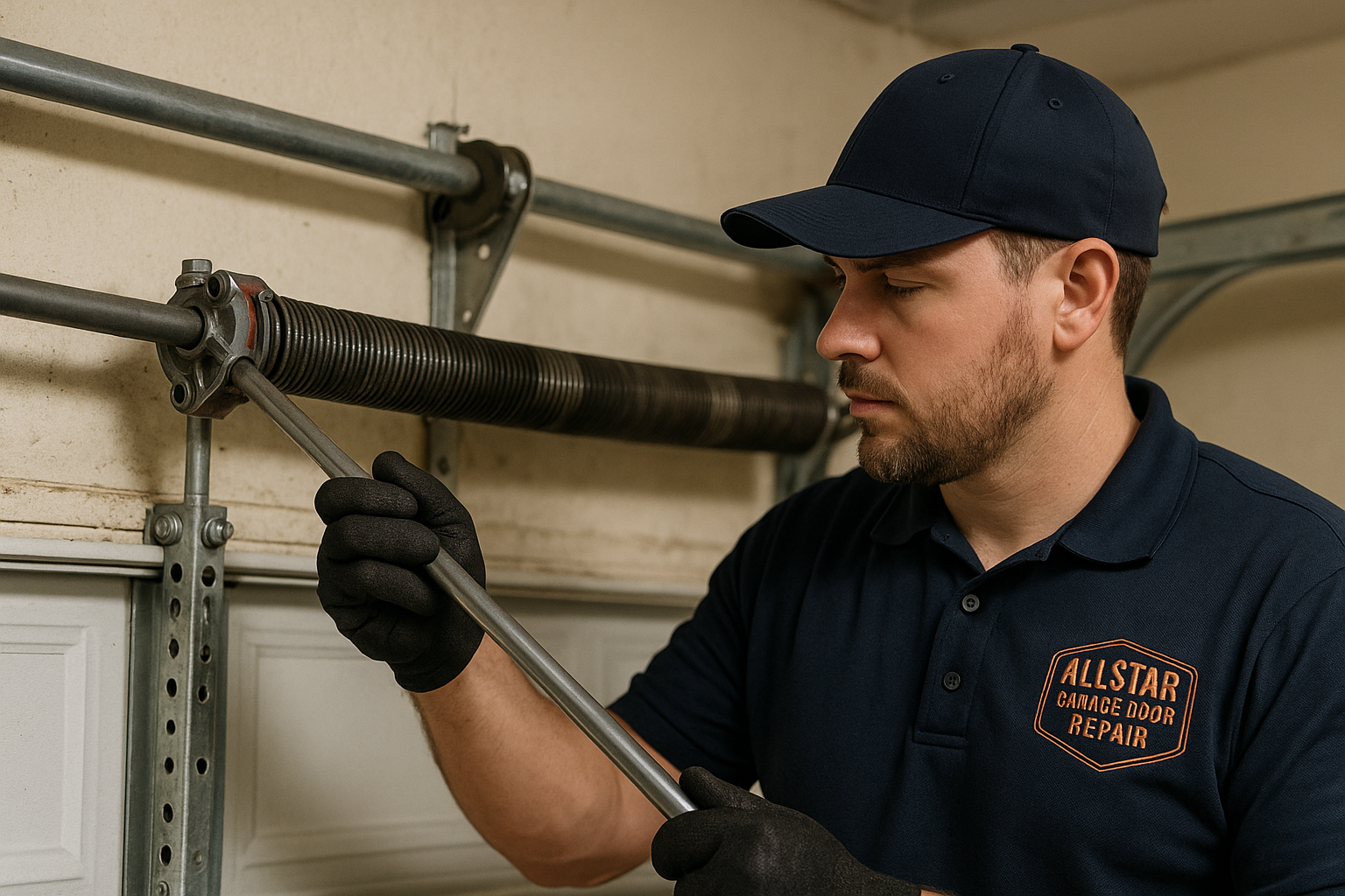 Garage Door Spring Repair in Oak Park