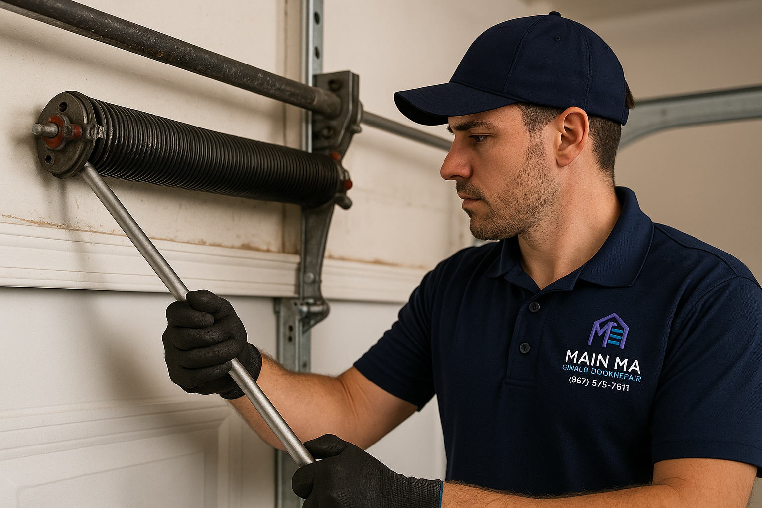 Garage Door Spring Maintenance Guide: Keep Your Oak Park Home Safe
