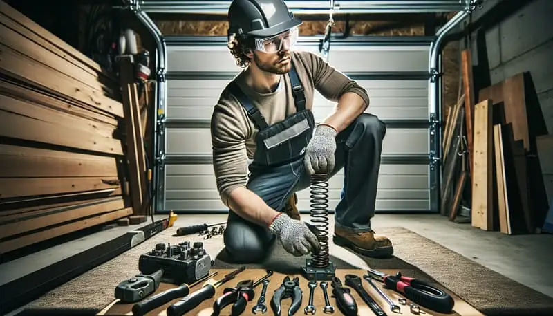 Garage Door Spring Repair — Crosspointe at Big Sky