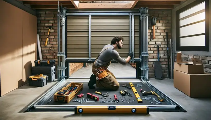 Garage Door Track Repair — Thousand Oaks